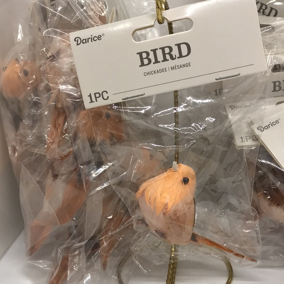 Darice Arts Crafts 3 Dozen Faux Birds for Crafting - Picture 2 of 7